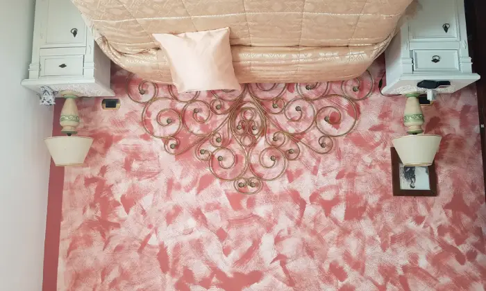 Rexer-Montecchio-Villa-stile-shabby-in-paesino-medioevale-CAMERA-DA-LETTO
