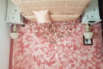Rexer-Montecchio-Villa-stile-shabby-in-paesino-medioevale-CAMERA-DA-LETTO