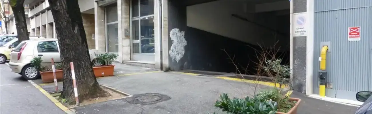 Rexer-Trieste-Grande-posto-auto-con-ripostiglio-in-garage-con-porta-automatica-GARAGE