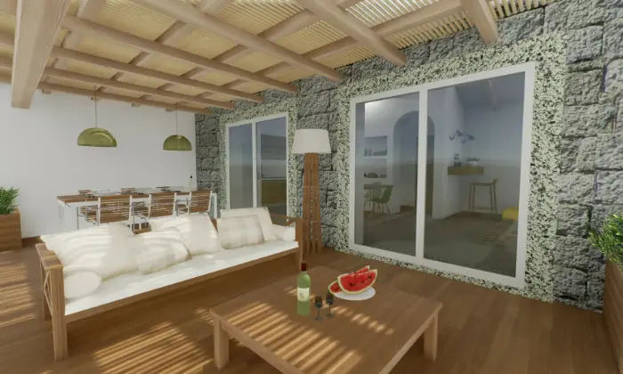 Rexer-Luogosanto-Vendesi-Villa-Sardegna-vista-mare-con-terreno-di-ettari-Terrazzo