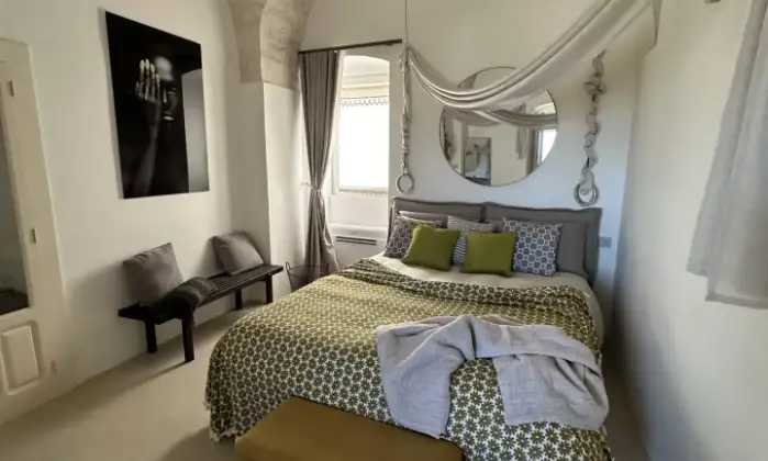 Rexer-Ostuni-Casa-antica-restaurata-Porta-Nova-Camera-da-letto-matrimoniale