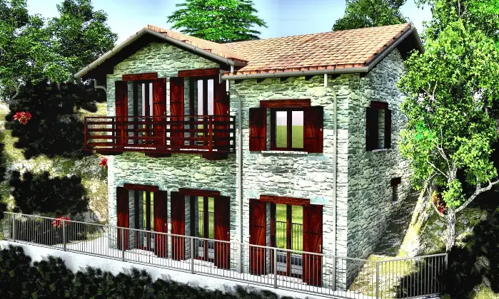 Rexer-Cremia-Rustico-indipendente-con-terreno-e-vista-parziale-lago-a-Cremia-CO-nella-Borgata-di-Vignola-Altro