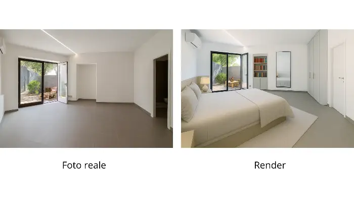 Rexer-Ischia-appartamento-in-villa-con-terrazzo-a-livello-panoramico-completamente-ristrutturato-Camera-da-letto-matrimoniale