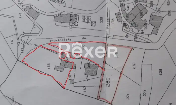 Rexer-Casola-in-Lunigiana-Mulino-del-libero-su-tre-lati-con-appartamentiannesso-Planimetria-D