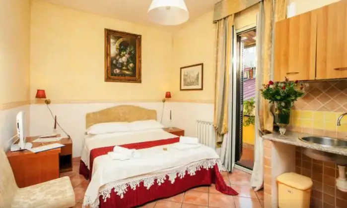 Rexer-Roma-Monolocale-Completamente-Arredato-CAMERA-DA-LETTO
